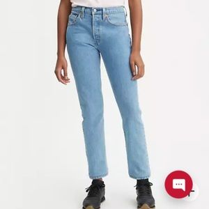Levi’s 501 highrise skinny jeans, brand new w tags